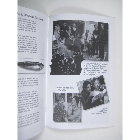 Noises Off Playbill Nothing On July 2002 Patty Lupone Peter Gallagher Easton - Picture 11 of 11